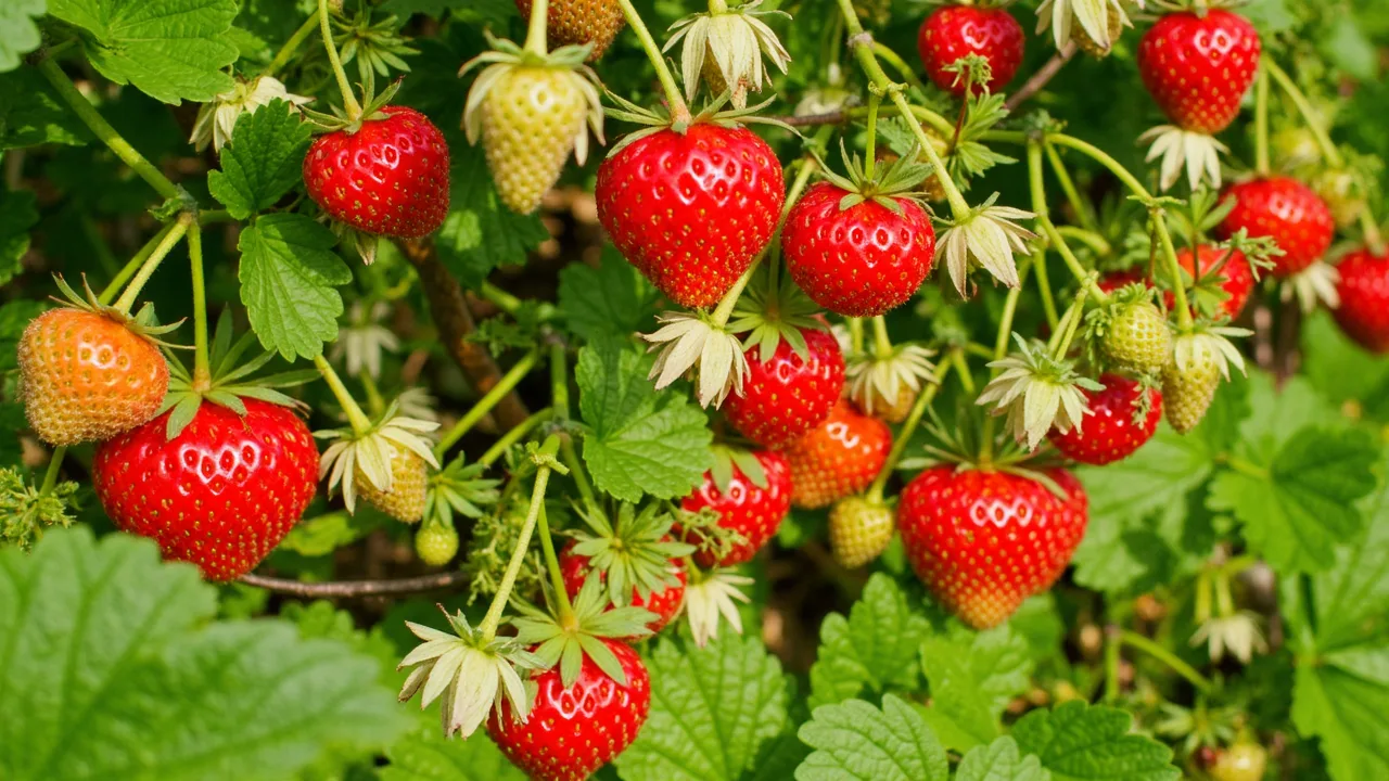 Fragaria ananassa 'Cambridge Favourite'