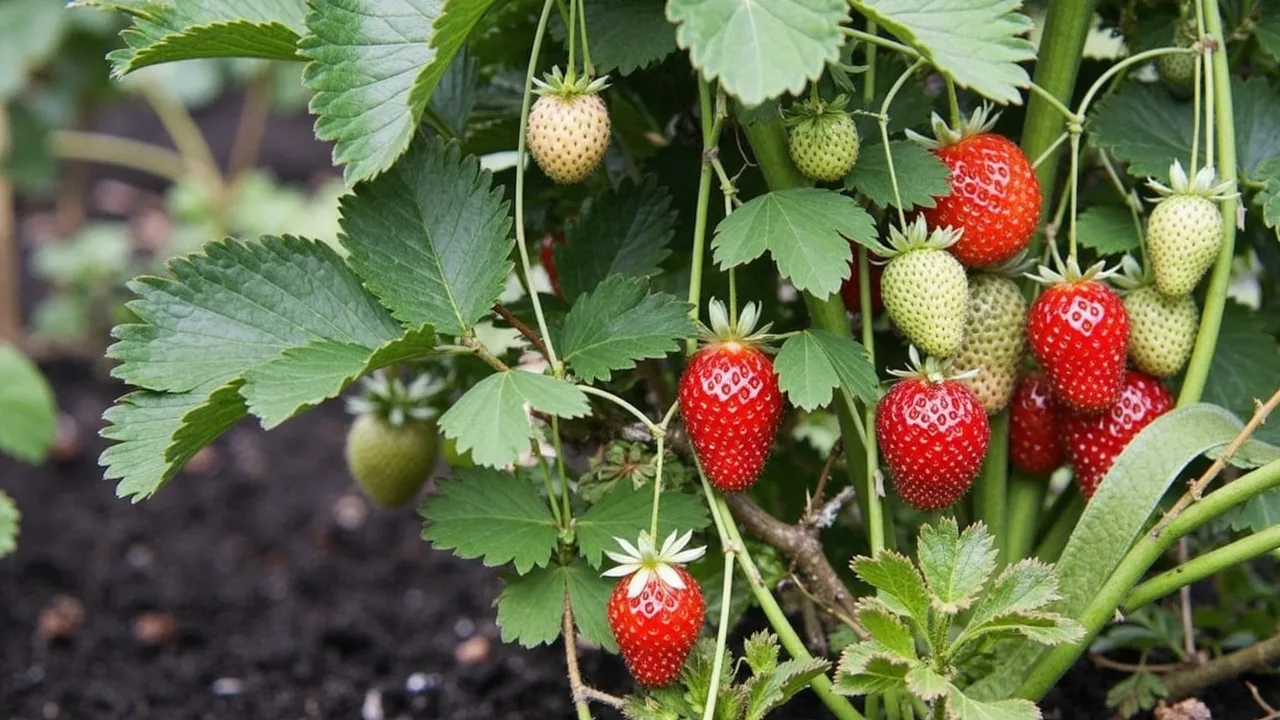 Fragaria ananassa 'Pegasus'
