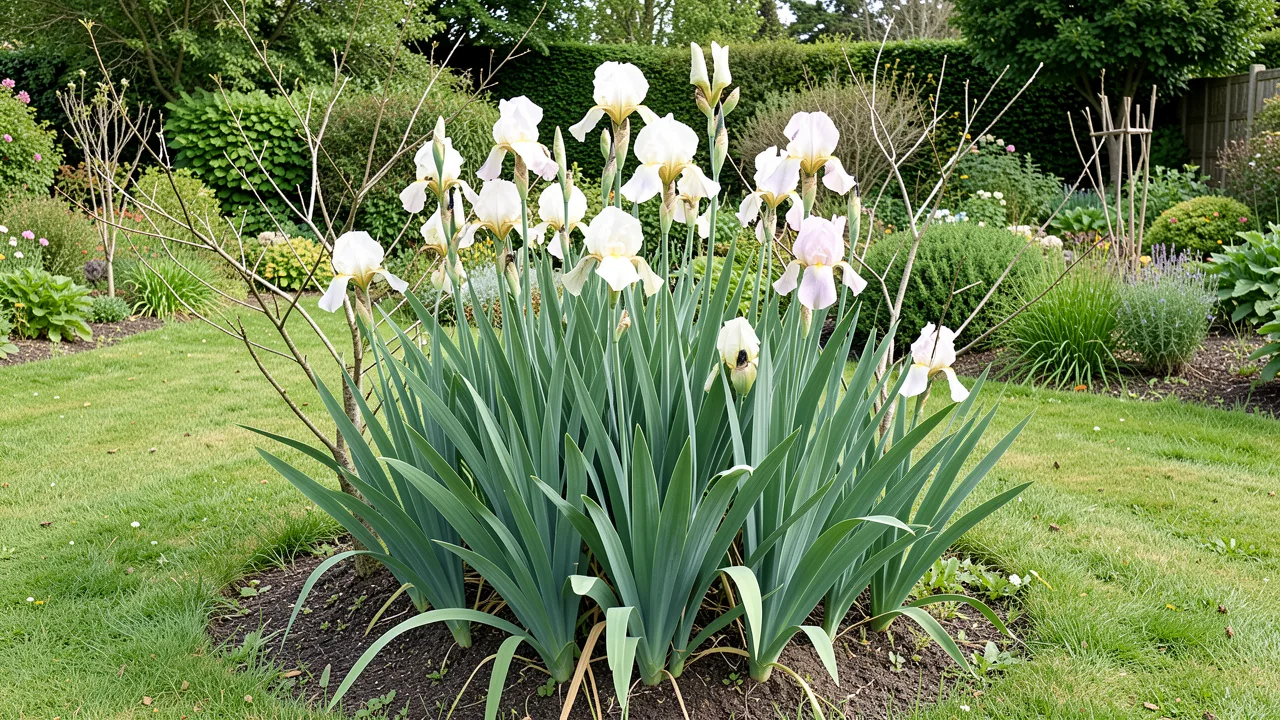 Iris albicans