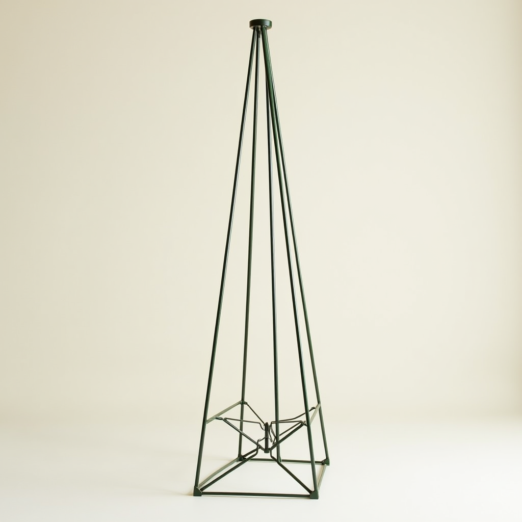 2m Metal Garden Obelisk Plant Support