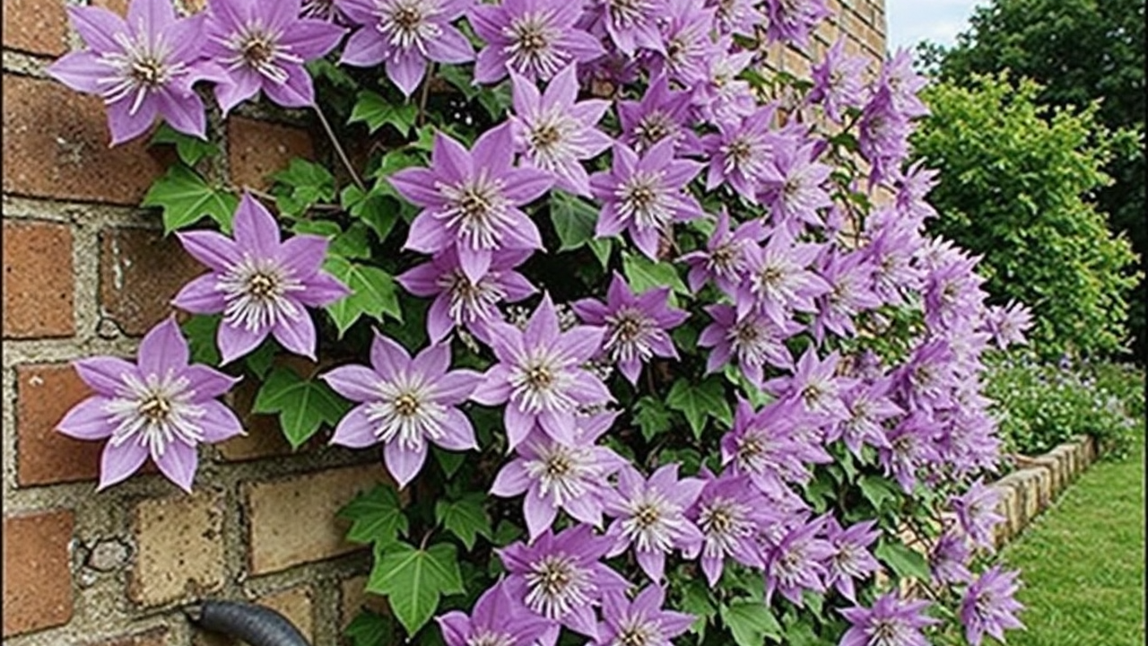 Best Climbing Plants for UK Walls and Fences