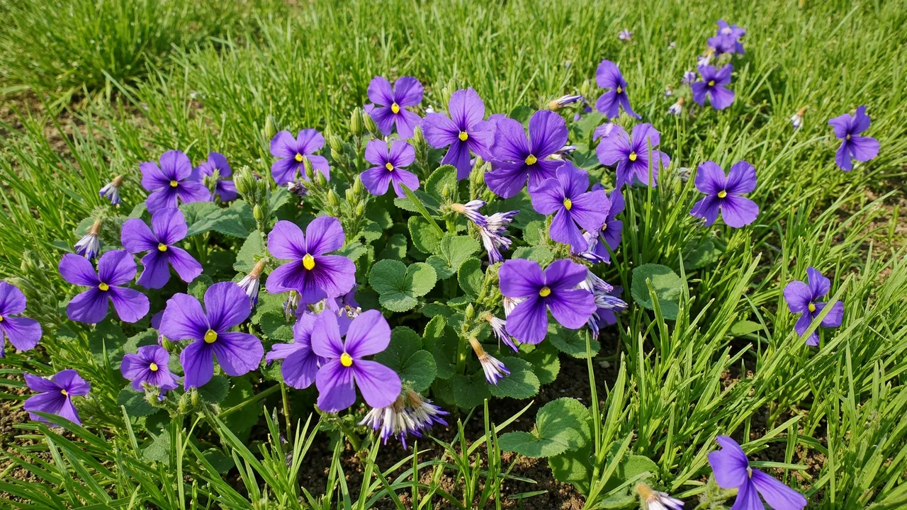 Common Dog-violet (Viola riviniana)