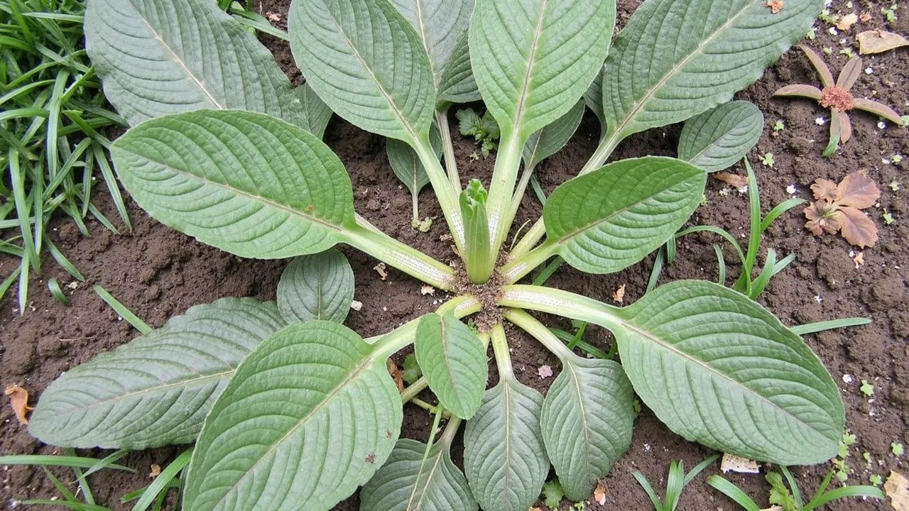 Plantago major