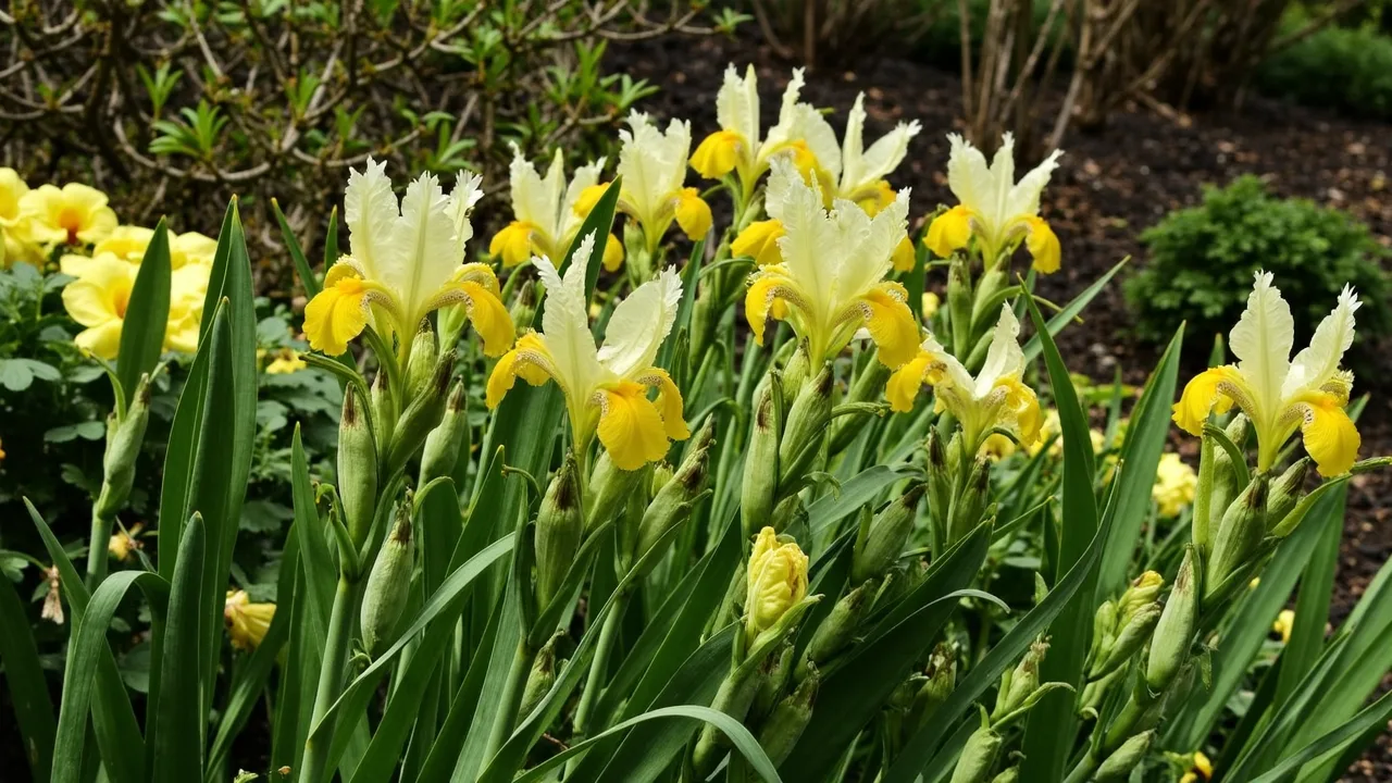 Iris bucharica