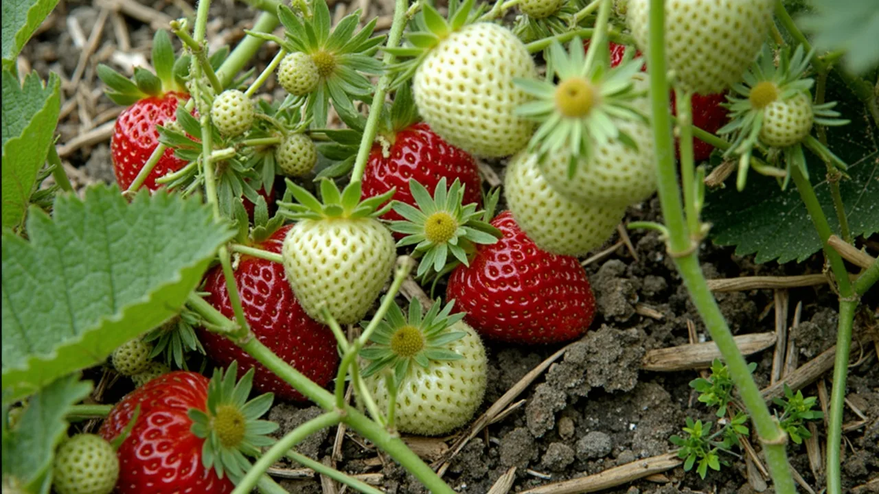 Fragaria ananassa 'Rhapsody'