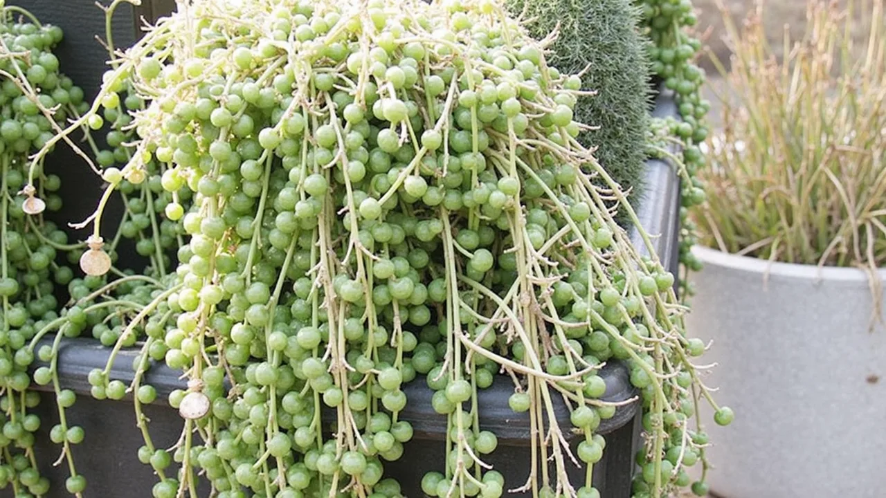 String of Pearls (Curio rowleyanus)