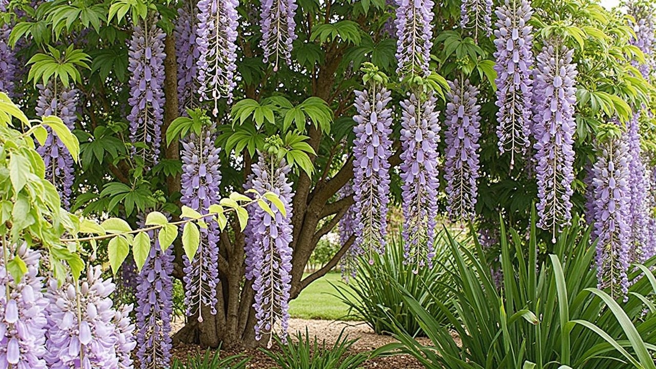 Wisteria sinensis 'Amethyst'