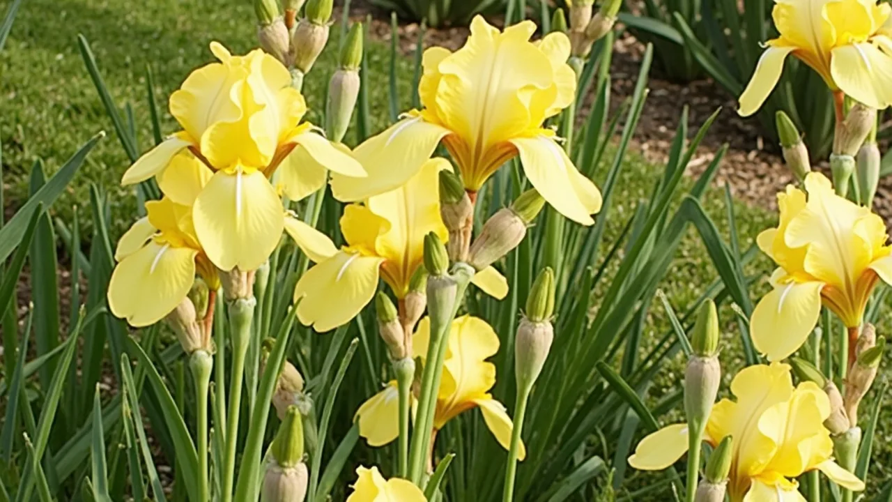Iris crocea