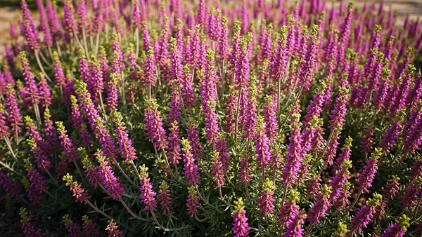 Heather in flower