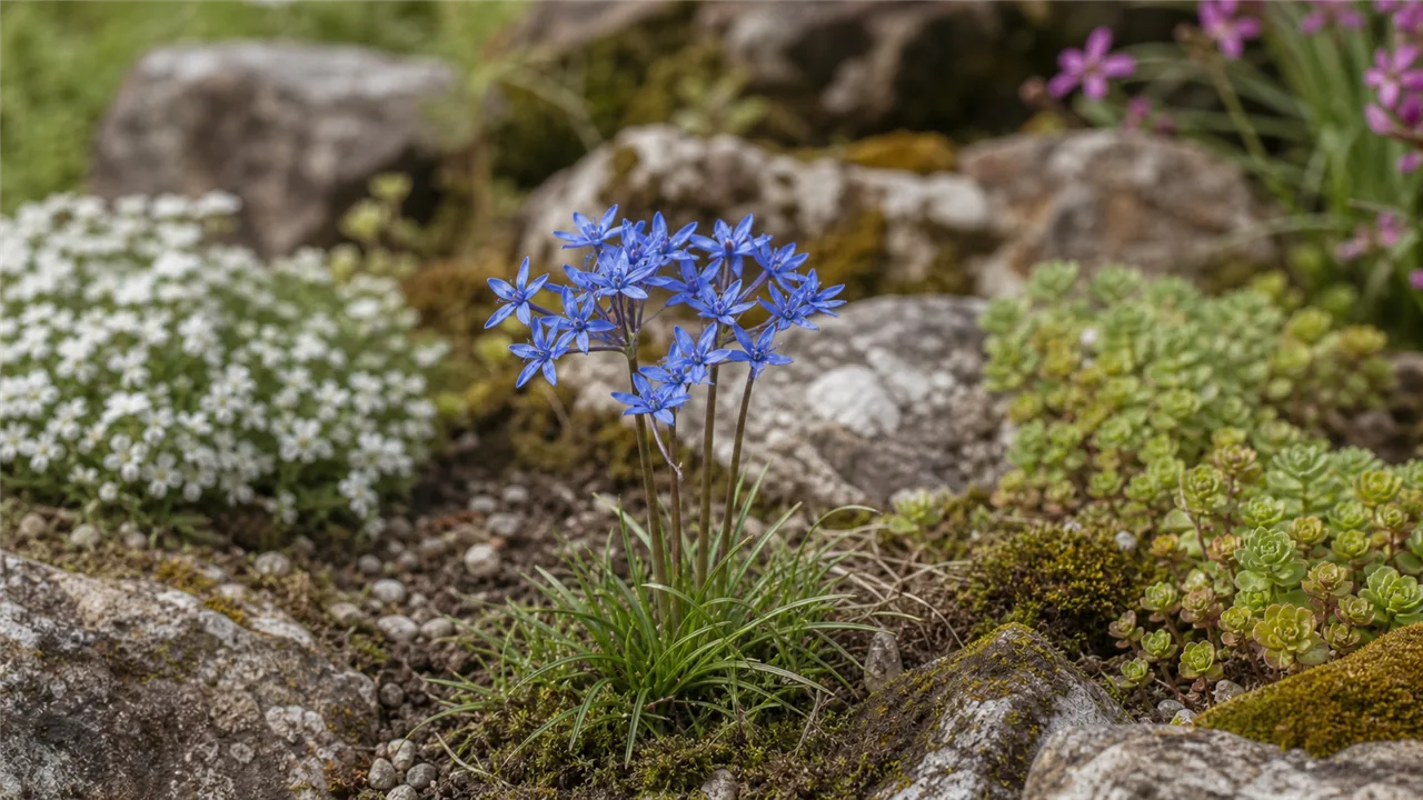 Allium cyaneum (Allium cyaneum)