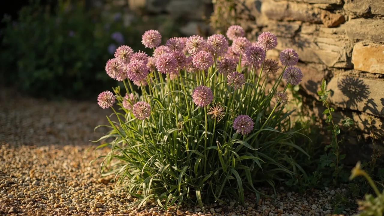 Allium oreophilum documentary photo