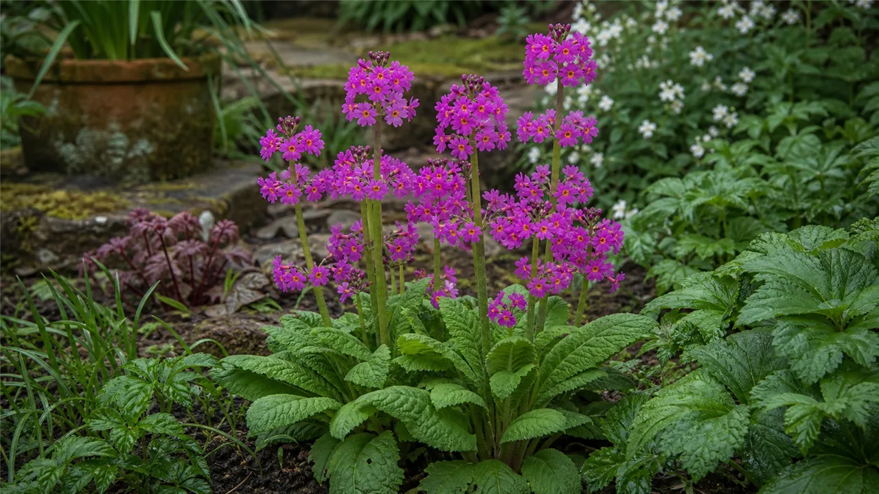 Bees' primrose (Primula beesiana)