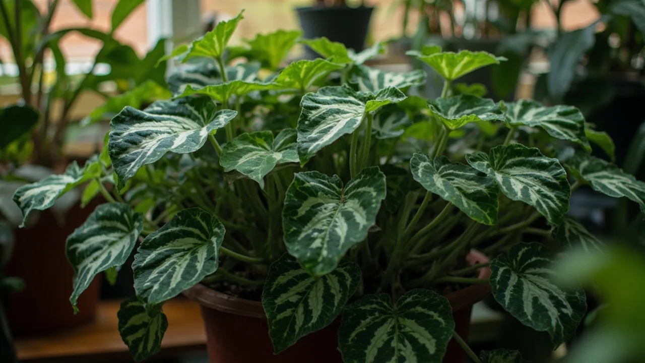 Begonia imperialis documentary photo