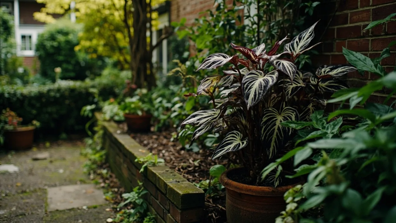 Begonia listada documentary photo
