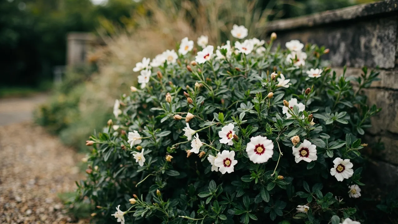 Cistus dansereaui documentary photo