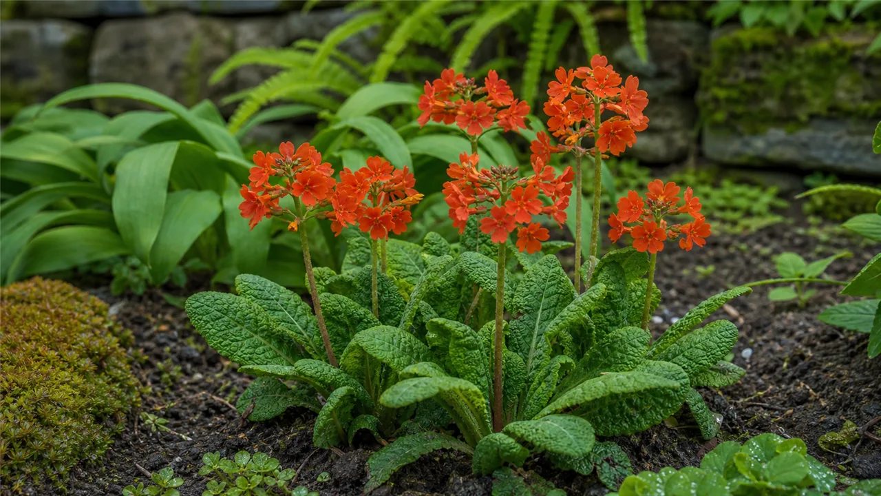Cockburn's primrose (Primula cockburniana)