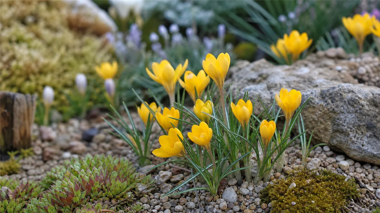Golden Crocus (Crocus chrysanthus)