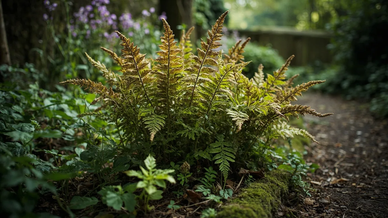 Dryopteris affinis documentary photo