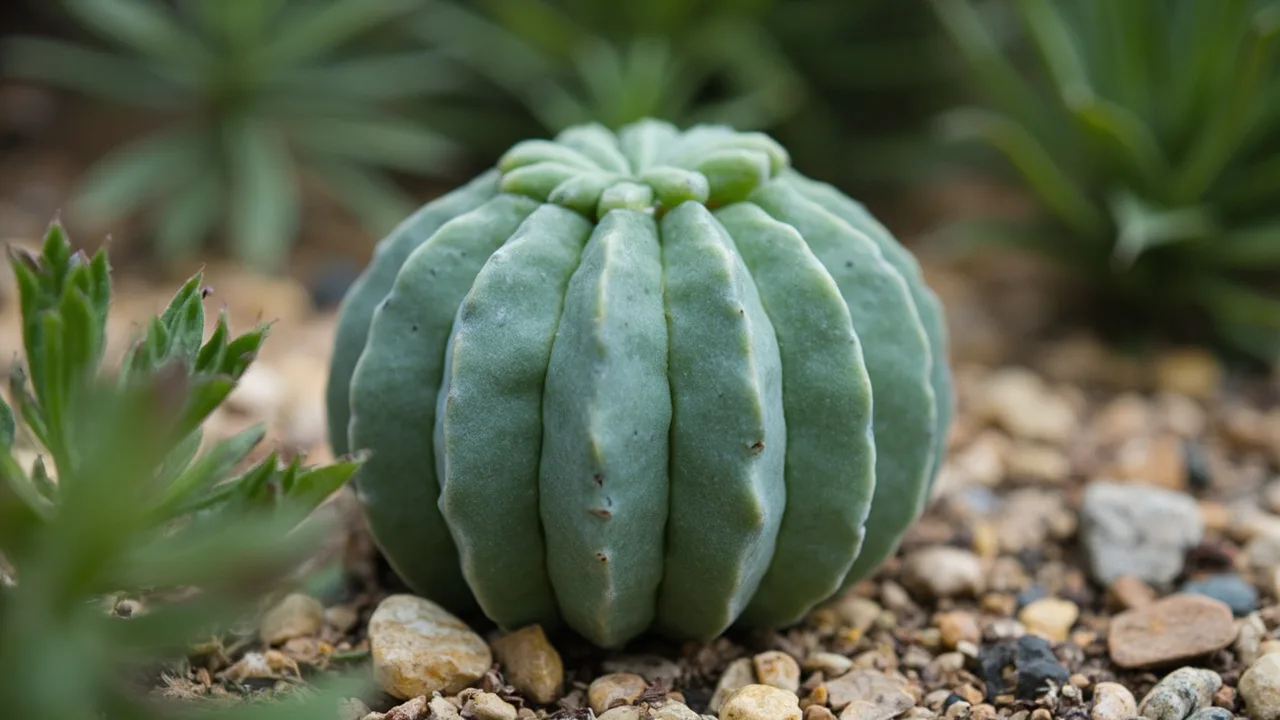Euphorbia meloformis documentary photo
