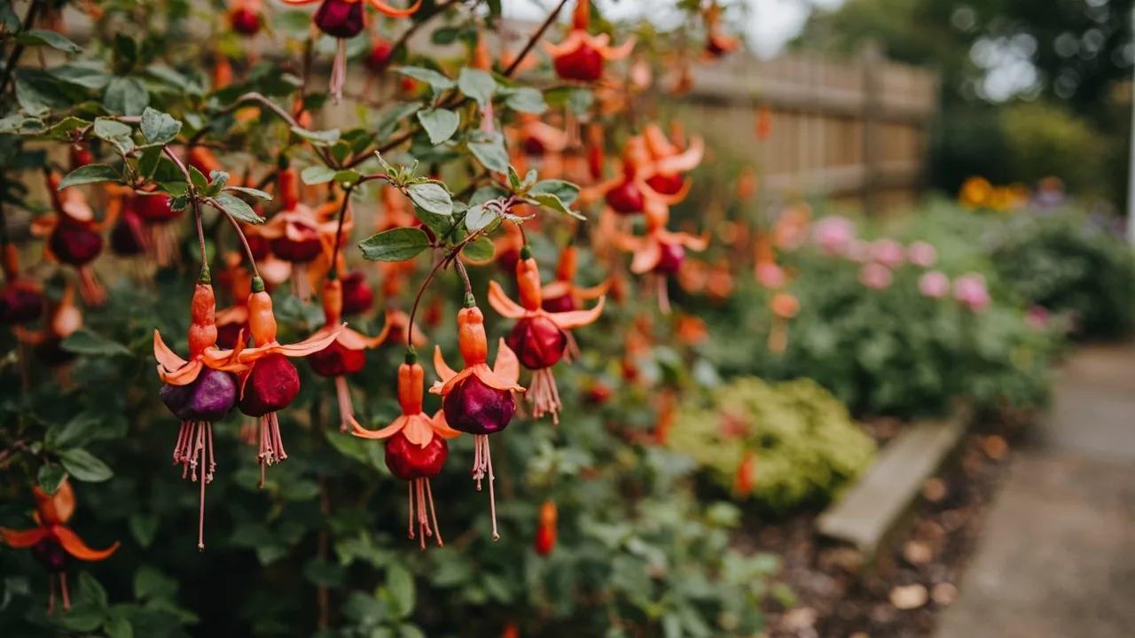 Fuchsia fulgens documentary photo