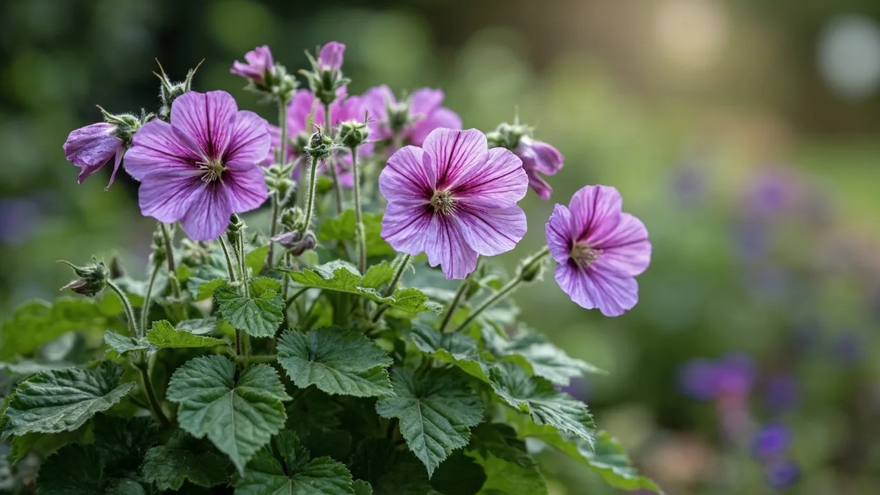 Geranium magnificum (Geranium magnificum) documentary photo