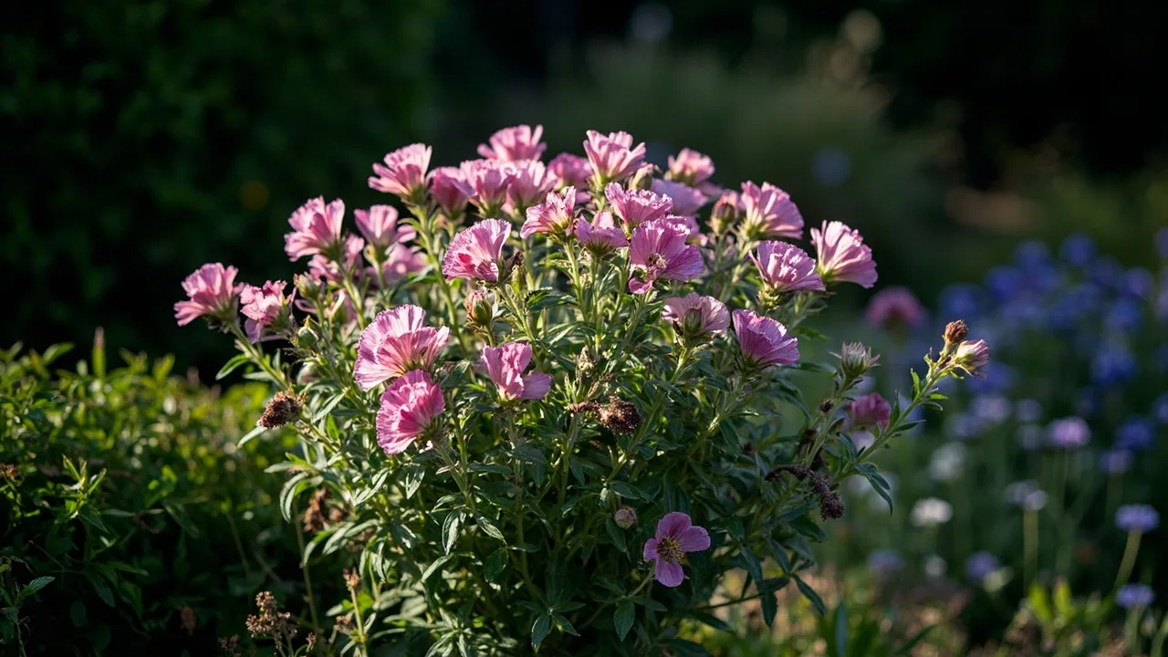 Geranium × oxonianum (Geranium oxonianum) documentary photo