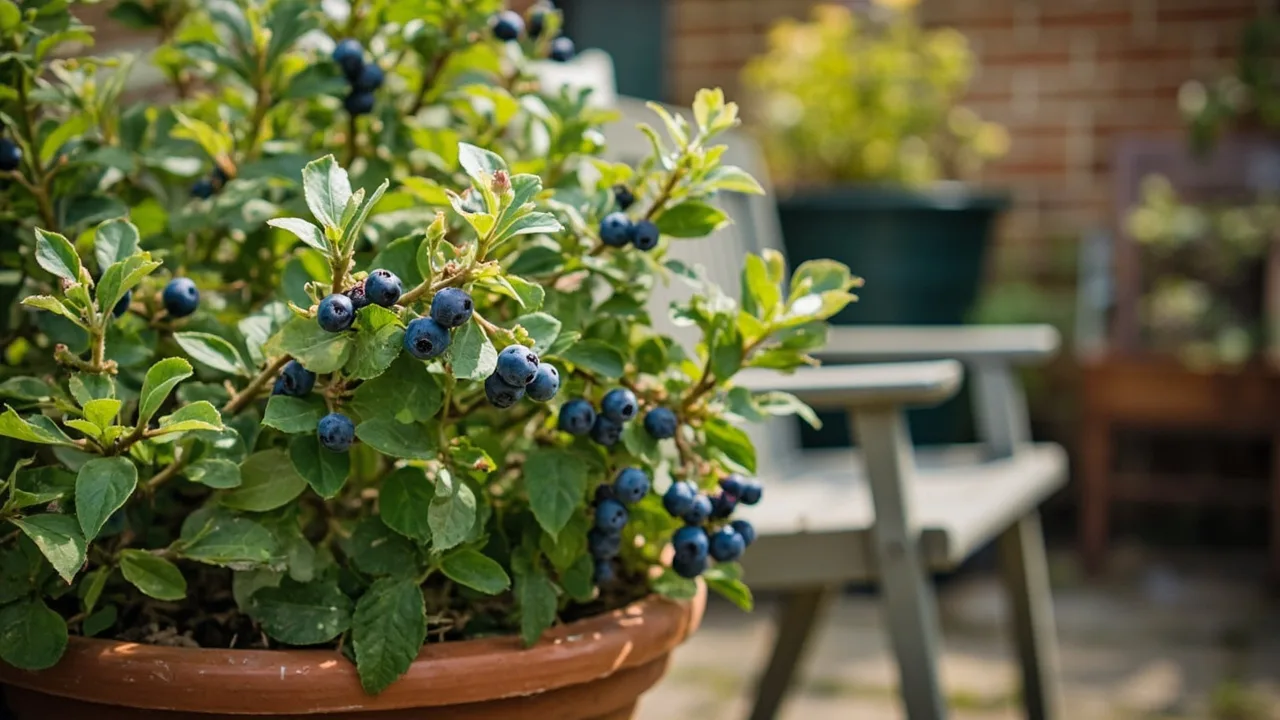how-to-grow-blueberries-in-pots documentary photo