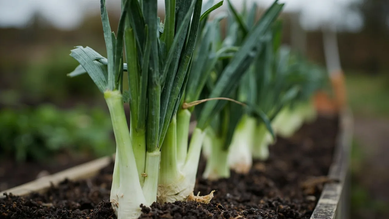 how-to-grow-leeks-sowing-to-harvest documentary photo