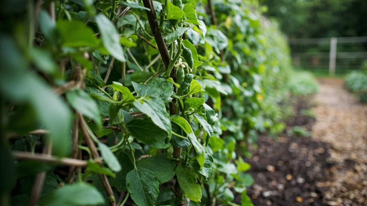 how-to-grow-peas documentary photo