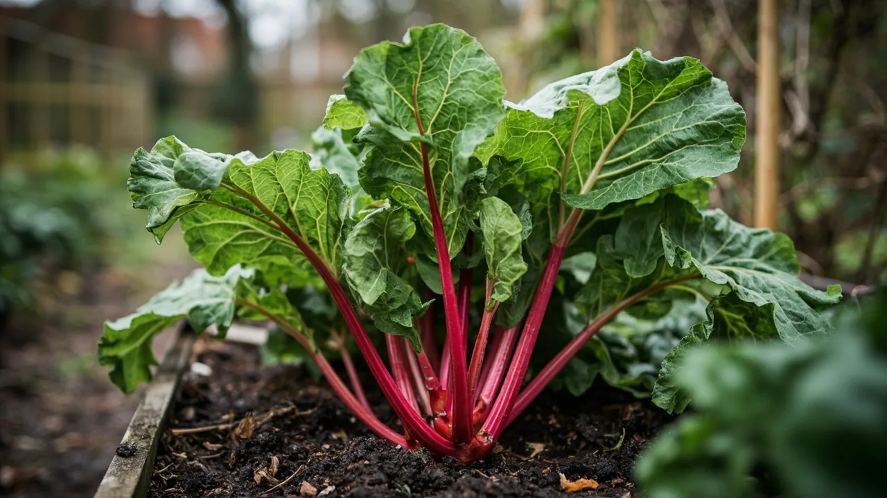 how-to-grow-rhubarb documentary photo