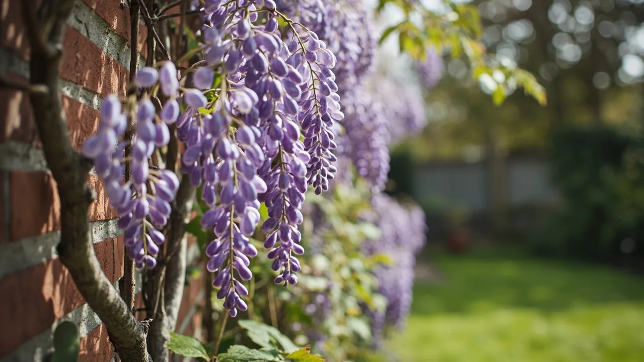 how-to-grow-wisteria-planting-and-pruning documentary photo