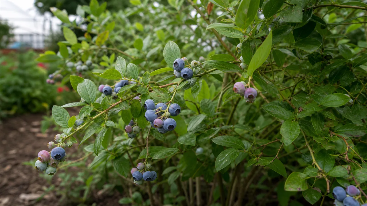 highbush blueberry (Vaccinium corymbosum)