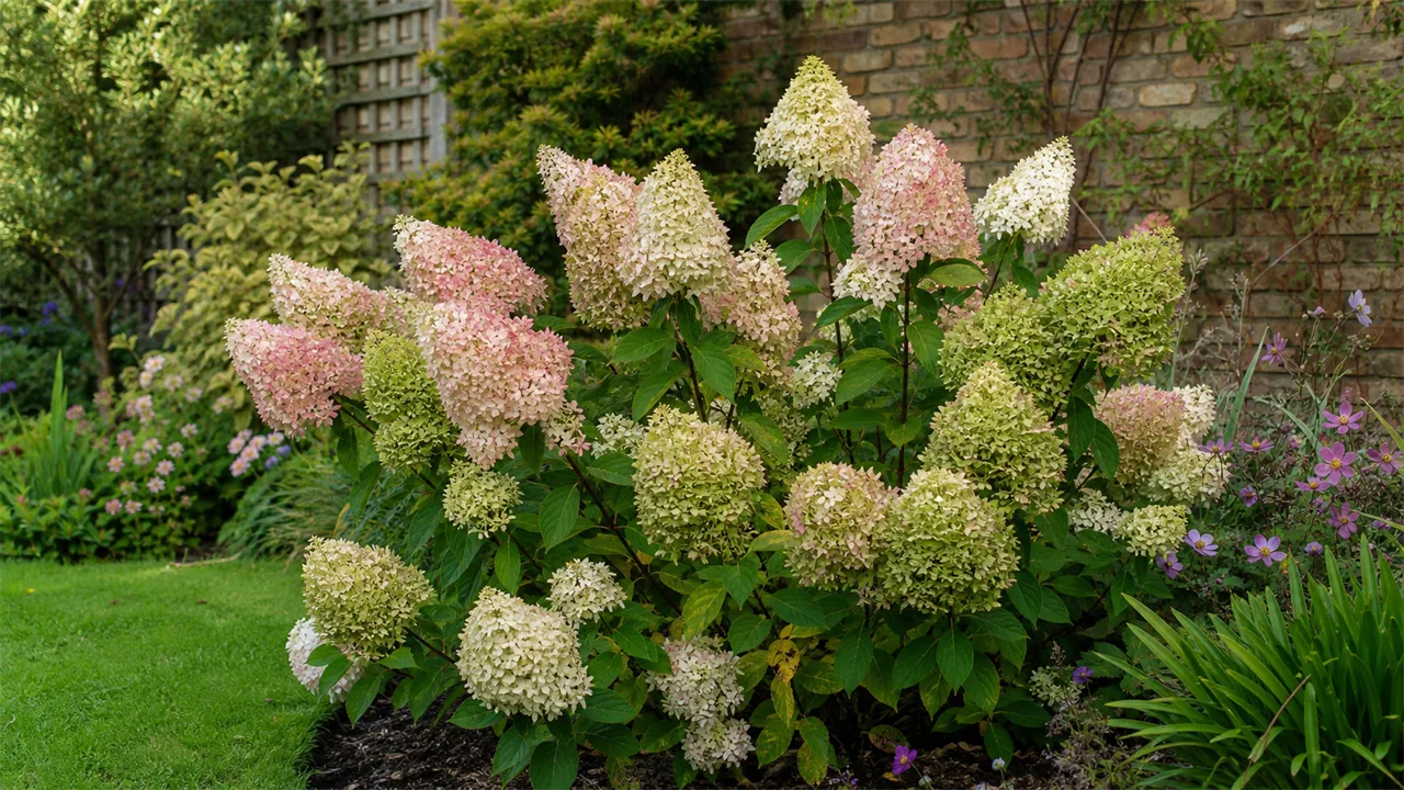 Panicle Hydrangea in flower