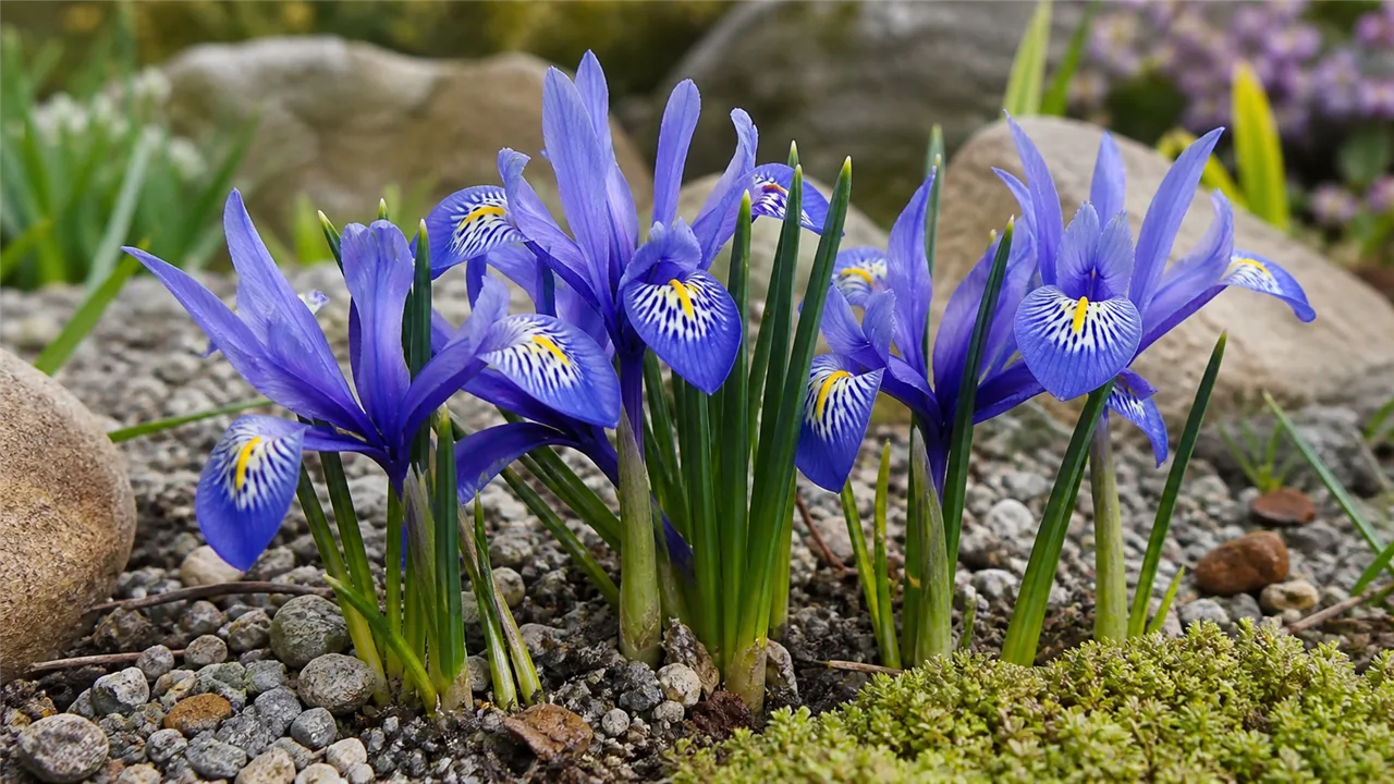Iris histrioides (Iris histrioides)