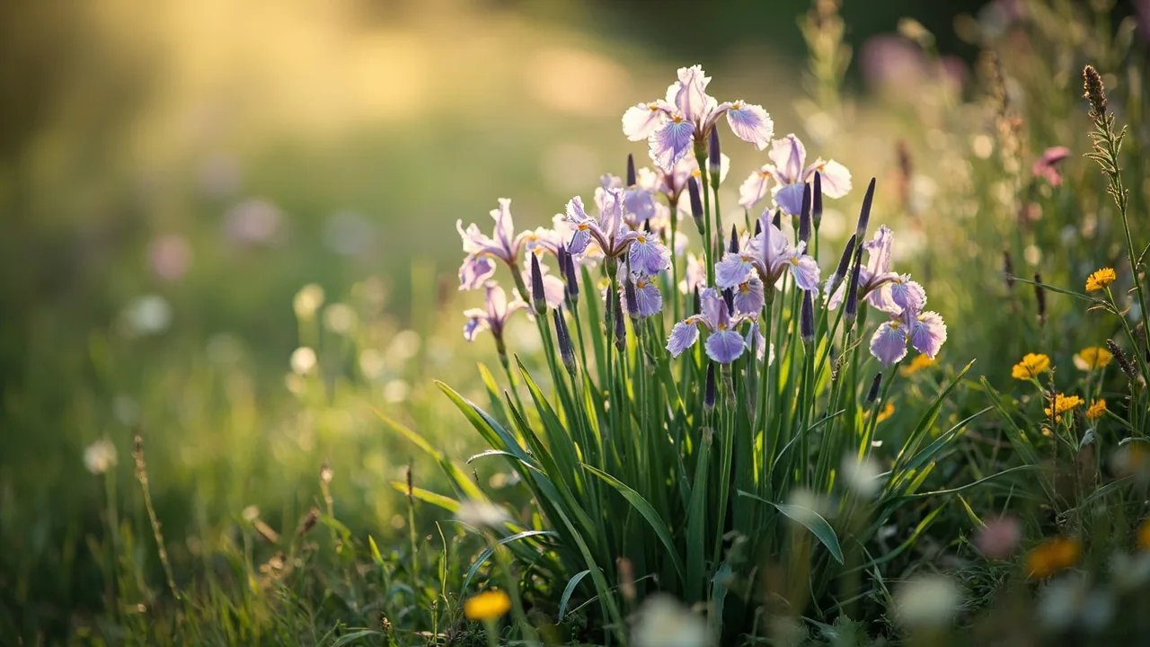 Fringed Iris (Iris japonica)