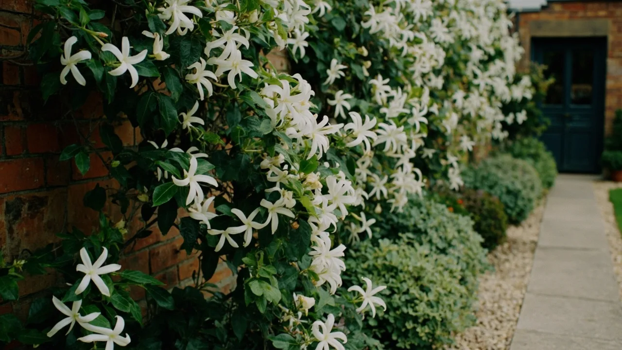 Jasminum grandiflorum documentary photo