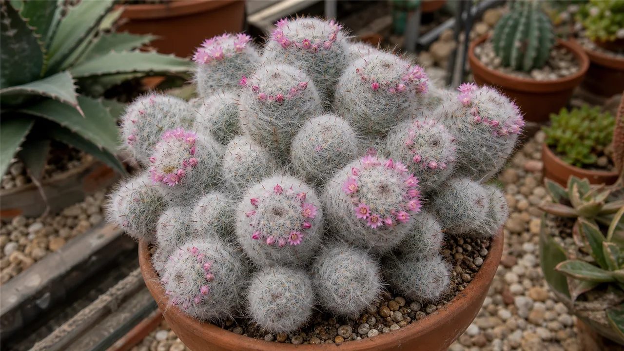 Mammillaria bocasana (Mammillaria bocasana)