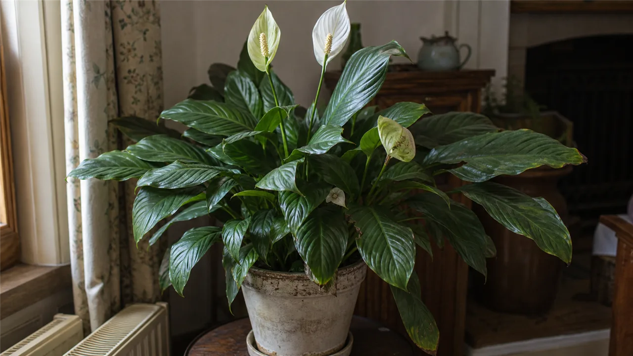 Peace Lily (Spathiphyllum wallisii)