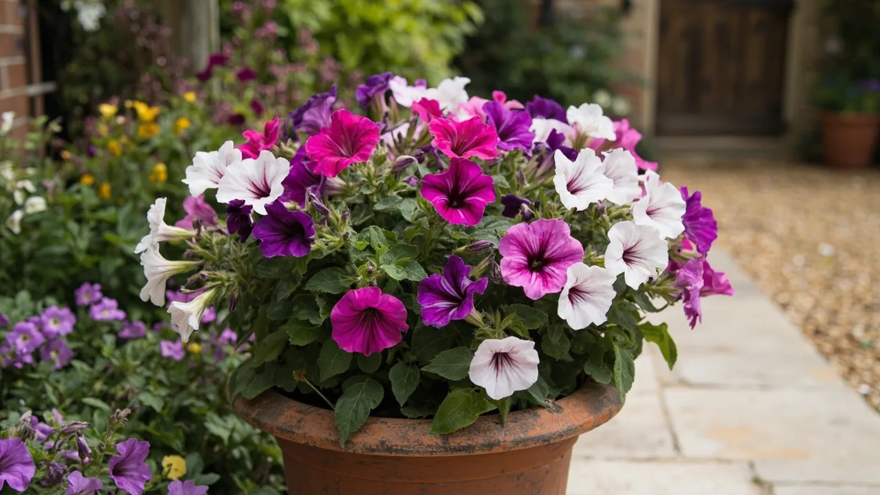 Petunia x hybrida (Petunia) documentary photo