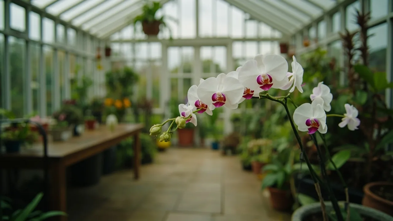 Phalaenopsis × ariadne (Moth orchid 'Ariadne') documentary photo