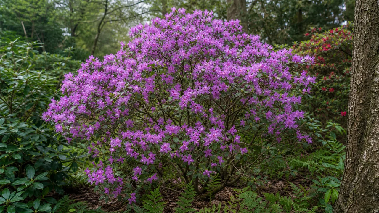 Rhododendron oreotrephes (Rhododendron oreotrephes)