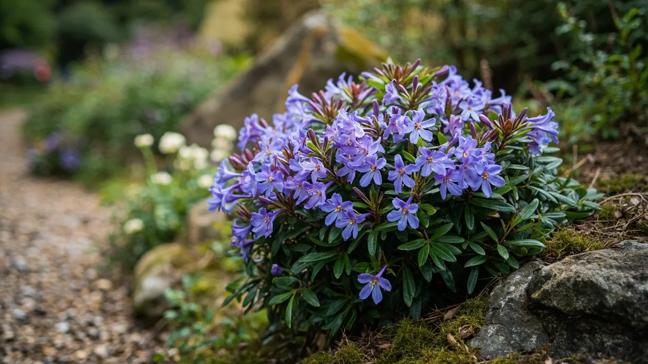 Rhododendron russatum documentary photo