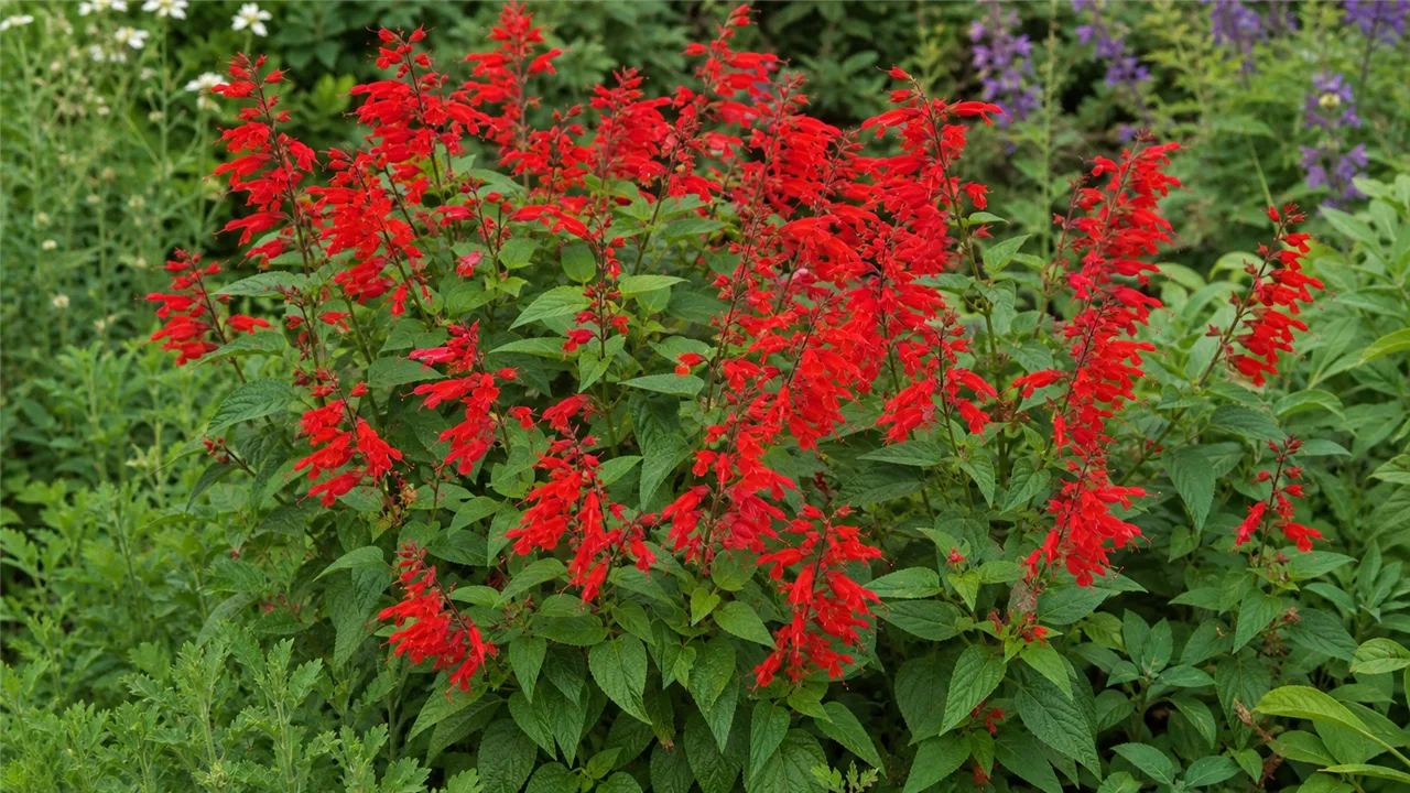 Salvia fulgens (Salvia fulgens)