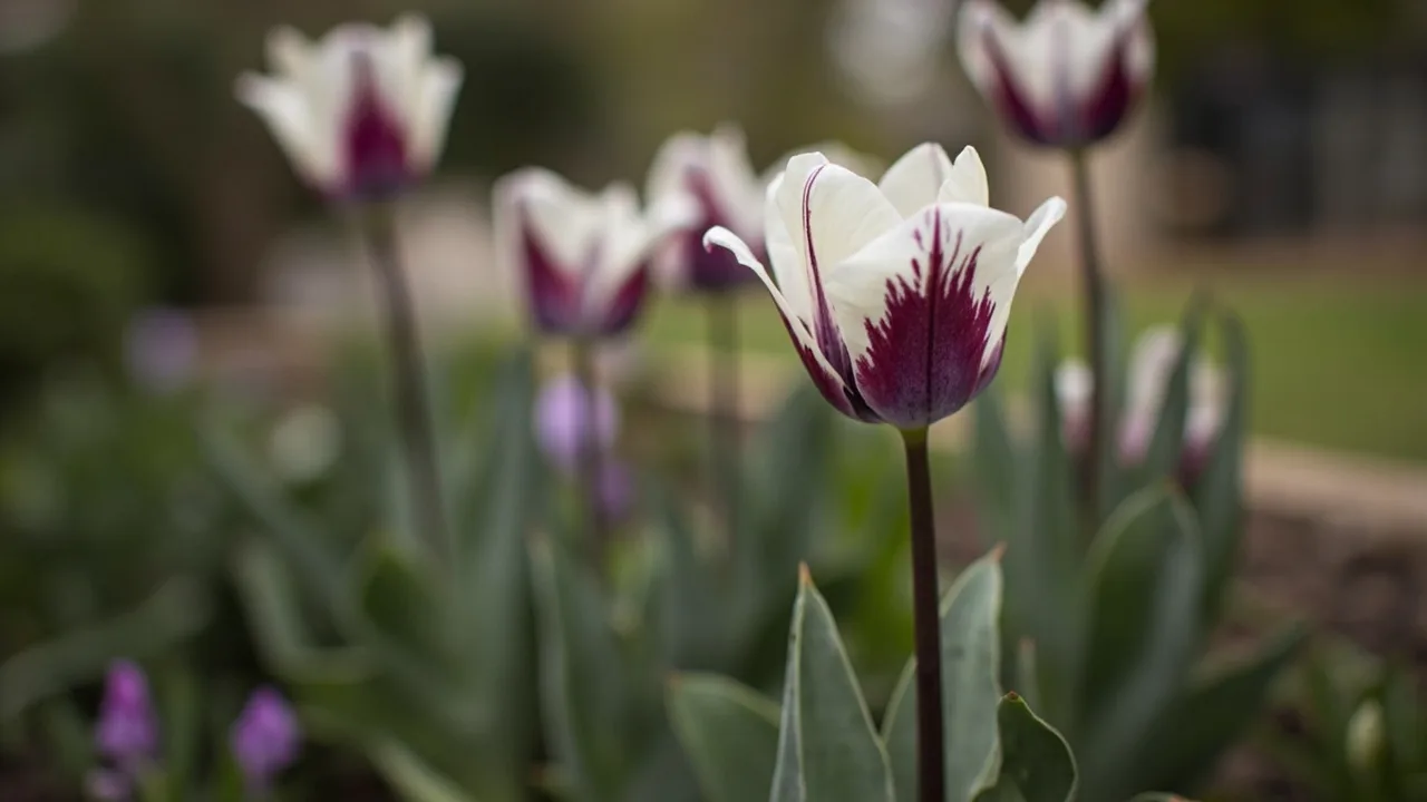 Tulipa clusiana documentary photo