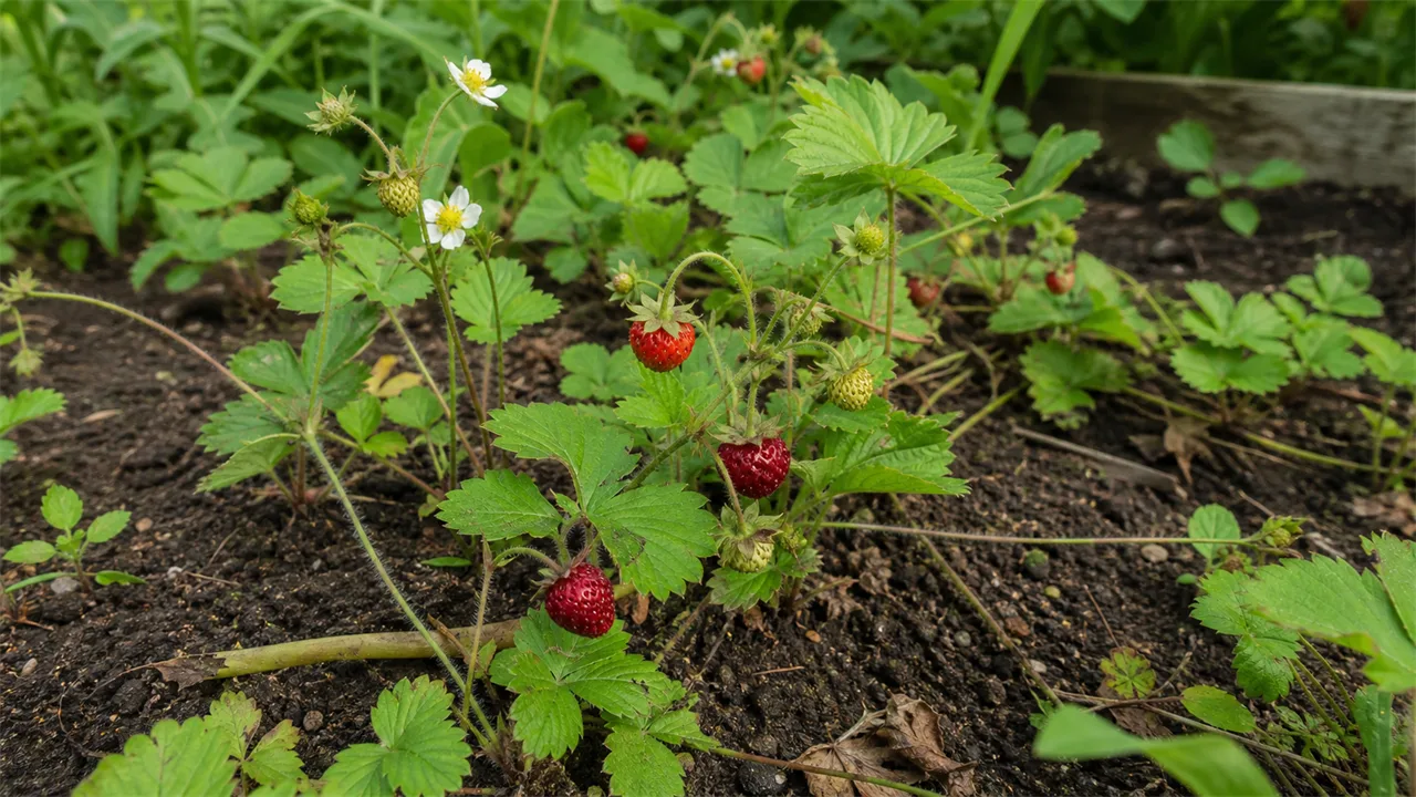 Wild Strawberry (Fragaria vesca)