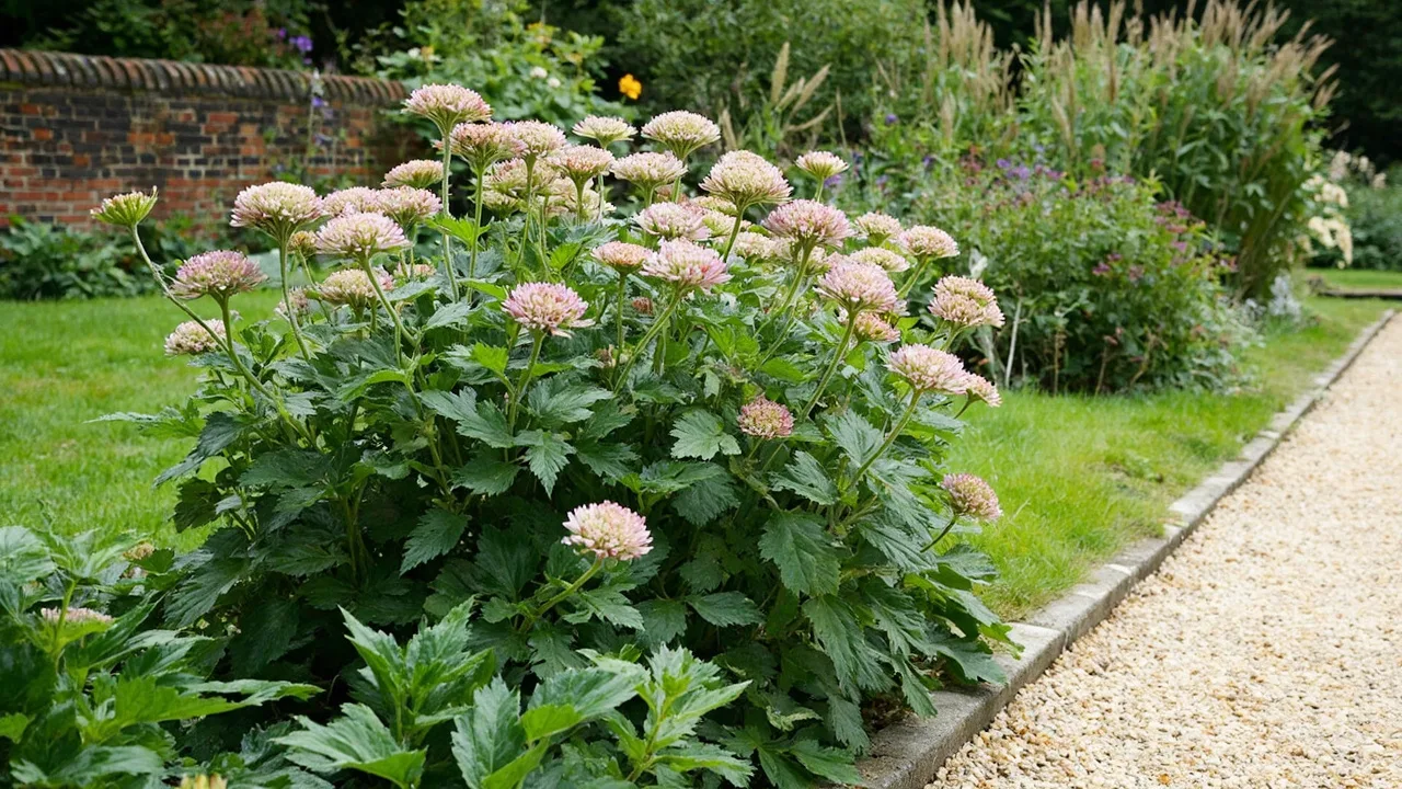 A-Z production: Astrantia (Astrantia major)