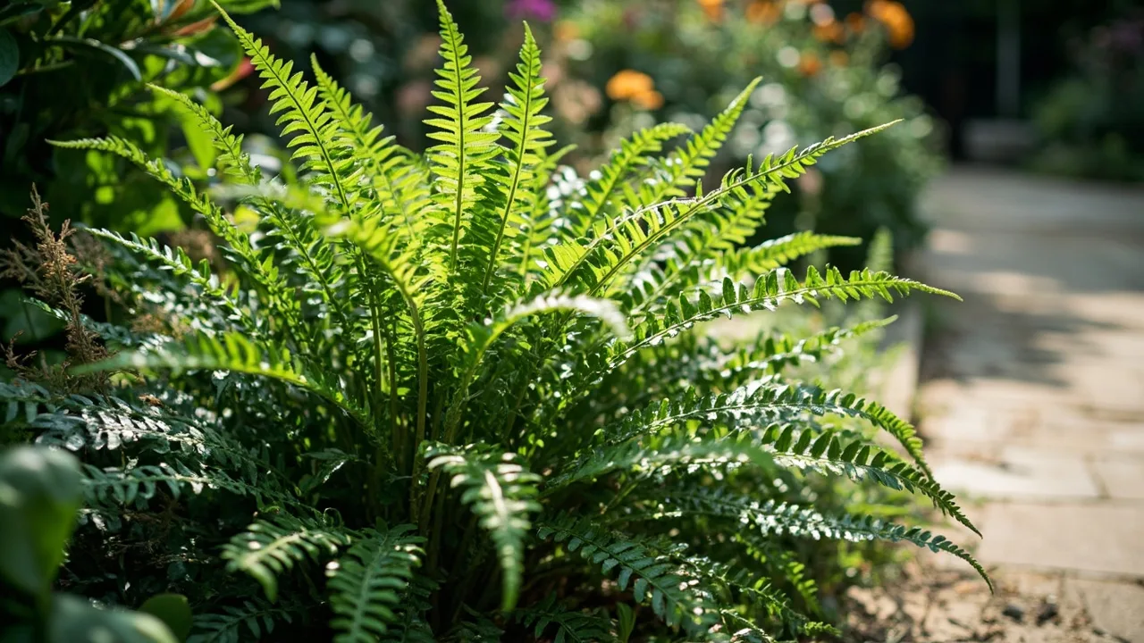 lady fern (Athyrium filix-femina)