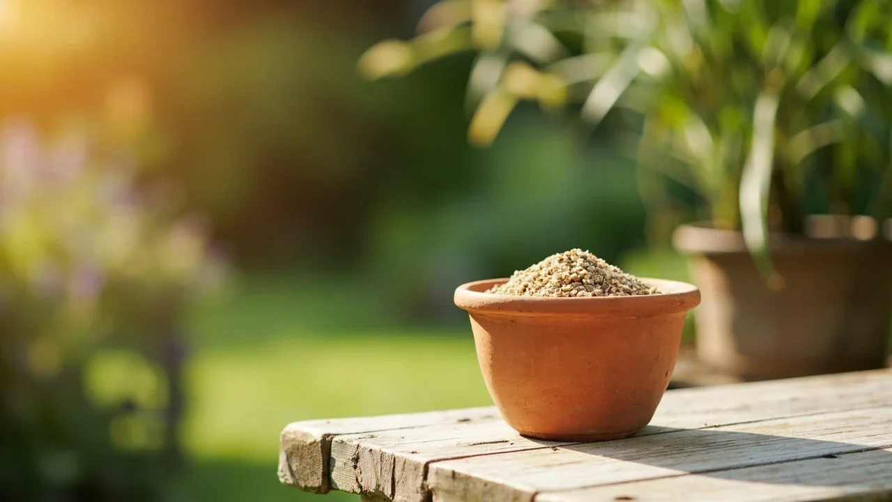 Original illustrative gardening scene, not exact retail product photograph