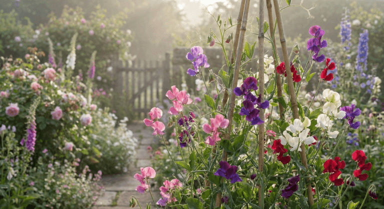 Easy Sweet Peas: Fragrant Flowers All Summer