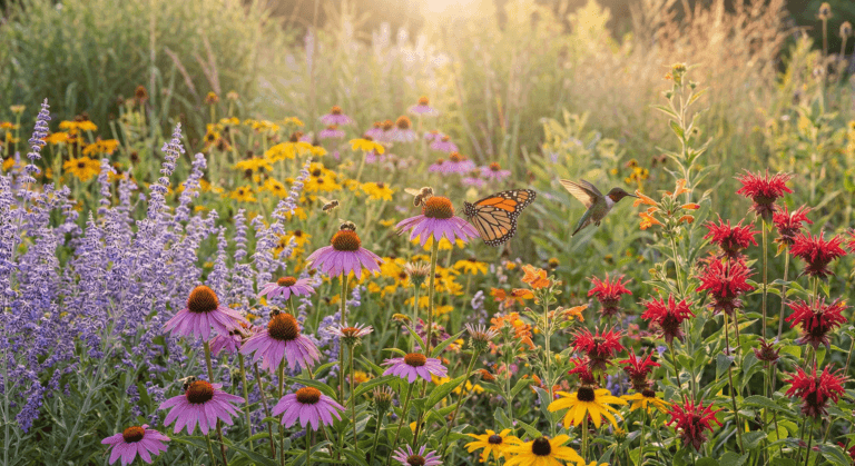 How to Design a Pollinator Garden That Buzzes